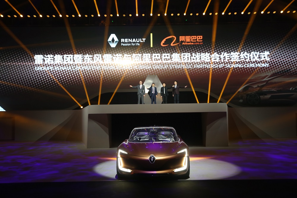 雷諾（Renault）宣佈將與阿里巴巴集團在技術、新零售及服務領域達成全球戰略合作。