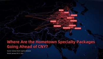 Festive Goods Travel from Counties to Cities