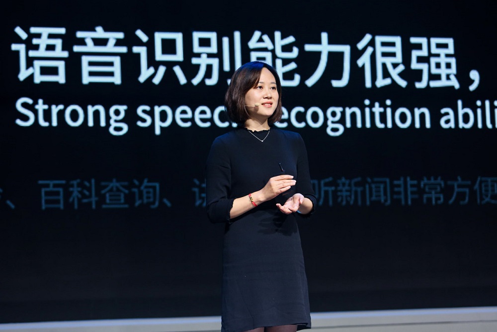 阿里巴巴人工智能實驗室負責人陳麗娟表示，阿里巴巴語音開放平台AliGenie將技術普惠，推動智聯網時代加快到來。