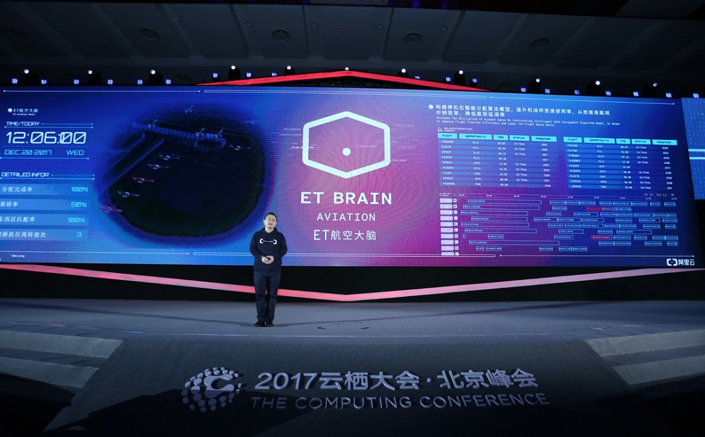 阿里雲機器智能首席科學家閔萬里於北京雲棲大會上宣佈，阿里雲正式推出從單點的技能升級至具全域能力的ET大腦。